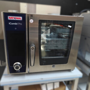 Forno convetor misto Rational ICOMBI Pro XS elétrico, cap. 6 GN 2/3 (760x650x625mm)