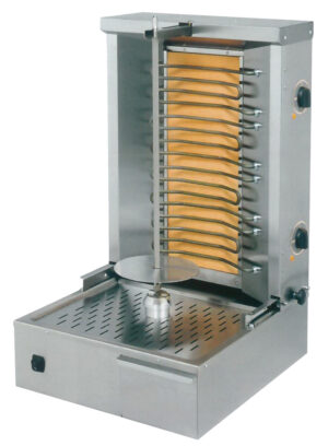 Assador Gyros/ Kebab elétrico, 25 kg