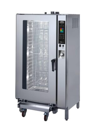 Forno convetor misto a gás (vapor direto), 20xGN1/1