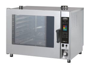 Forno convetor misto a gás (vapor direto), 7xGN2/1