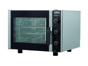Forno convetor elétrico para gastronomia com humidificação, grill e inversão de marcha, 4x GN 2/3