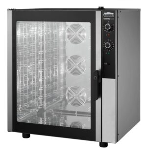 Forno convetor elétrico com humidificação e inversão de marcha, 10x GN1/1 e 60x40