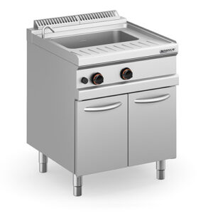 Cozedor de pasta a gás 40 l, móvel
