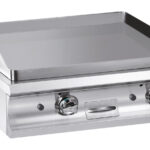 Fry-top a gás, placa lisa 780x720 mm, TOP