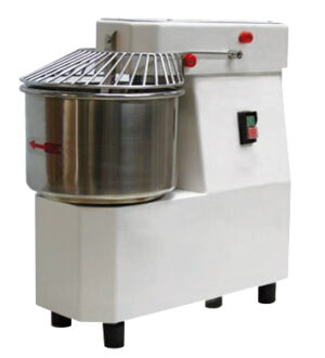 Amassadeira espiral com cabeçal e cuba fixa, 10 l / 8 kg