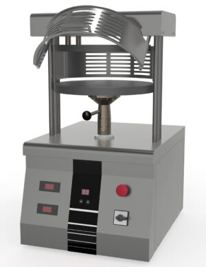 Formadora para pizza com rebordo, Ø 450 mm