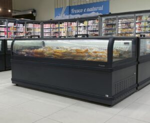 Arca de conservação de congelados, 1191 l - Descongelação automática