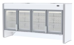 Expositor profissional de congelados, 878 l - Descongelação automática