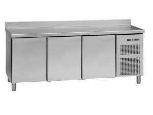 Bancada refrigerada gastronorm com 3 portas, 414 l