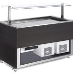 Buffet com refrigeração ventilada, 4x GN1/1
