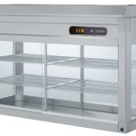 Vitrina refrigerada para instalar sobre qualquer superfície diferente de um elemento frio