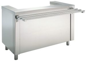 Elemento para carro dispensador de pratos