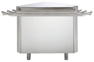Elemento neutro de ângulo, ângulo externo 90º