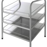Distribuidor de copos com 4 prateleiras para balcão