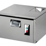 Máquina para secar, polir e esteriliza talheres