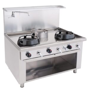 Fogão Wok, 3 queimadores