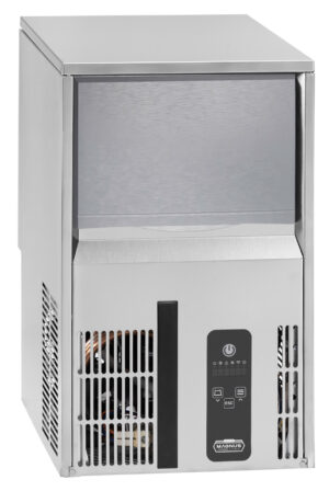 Máquina para fabricar gelo em cubos 25 kg/24h com depósito de 6 kg