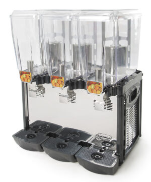 Distribuidor refrigerado para bebidas, 3x20l