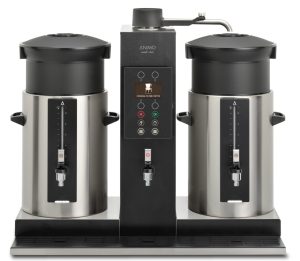 Máquina de café de filtro 60 l com dispensador de água quente e 2 containers