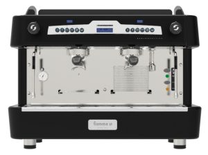 Máquina de café espresso automática com shot timers, 2 grupos - preto