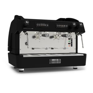 Máquina de café espresso automática com shot timers, 2 grupos - preto