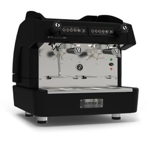 Máquina de café espresso automática com shot timers, 2 grupos - preto