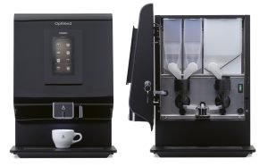 Máquina automática com 3 depósitos para produtos instantâneos