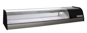 Vitrine de sushi refrigerada, 6x GN1/3