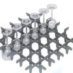 Divisória de copos 6x6 para cesto 500x500