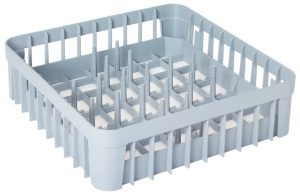 Cesto para 11 pratos, 400x400x110 mm