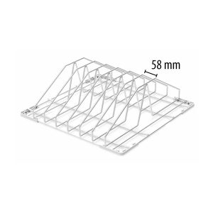 Suporte inox para 6 tabuleiros, 500x500x170mm (8380-0009)
