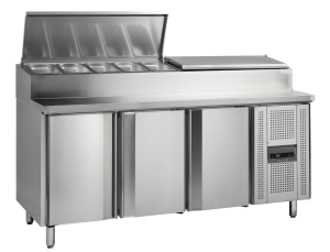 Mesa de frio para preparação de sanduíches GN1/1