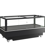 Refrigerador/congelador preto para venda por impulso