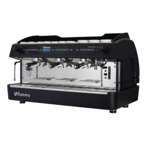Máquina de café espresso automática, 3 grupos - preto