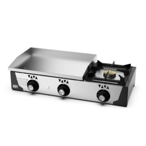 PLC6100CRF — Chapa 600 gás cromado + fogón
