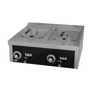 FD15L15L8T750S — Fritadeira elétrica 15L + 15L trifásica 8 de bancada