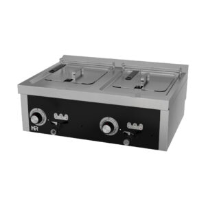 FD10L10L6M600S — Fritadeira elétrica 10L + 10L monofásica 6 de bancada
