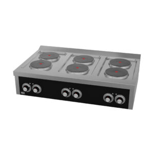 CE6P750S — Fogão elétrico 6 placas de bancada