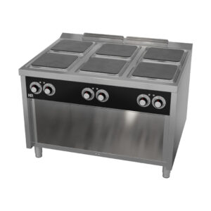 CE6P900E — Fogão elétrico 6 placas de coluna
