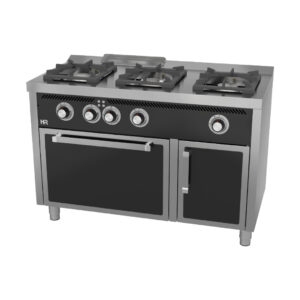 C3F600HE — Fogão a gás 3 bocas forno elétrico