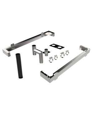 KIT SOBREPOSIÇAO ACO INOX MKS 64 MOD.416/616/1016