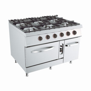 FOGÃO GÁS 6 QUEIMADORES UDFO96FG FORNO GAS C/PORTA