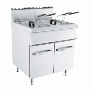 FRITADEIRA GÁS 2x18L UDFR718DAPG COM PORTAS