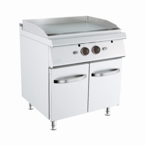 FRY-TOP GÁS UDFT7DLAPG DUPLO LISO COM PORTAS