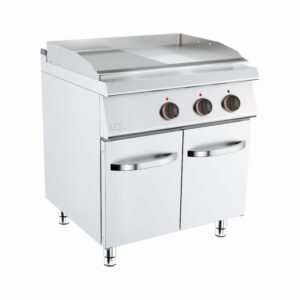 FRY-TOP ELÉTRICO DUPLO MISTO UDFT7DMAPE C/PORTAS
