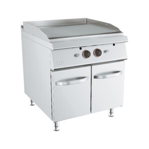 FRY-TOP GÁS DUPLO NERVURADO UDFT7DNAPG C/PORTAS