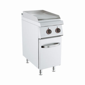 FRY-TOP ELÉTRICO SIMPLES NERVURADO COM PORTA