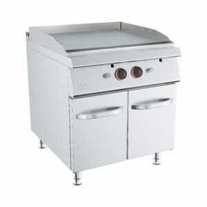 FRY-TOP GÁS DUPLO LISO UDFT9DLAPG COM PORTAS