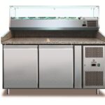 MESA PIZZA (+2º+8ºC) MPR 1510  2 PORTAS