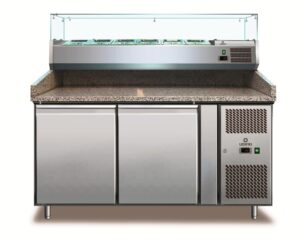 MESA PIZZA (+2º+8ºC) MPR 1510  2 PORTAS